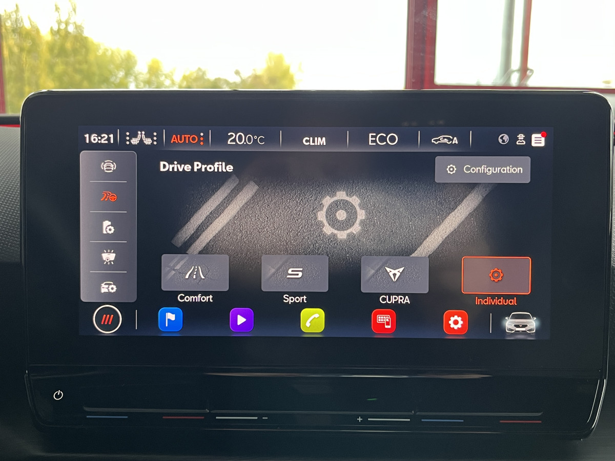 CUPRA LEON 1,4 E-HYBRID 245 DSG6 GPS  KEYLESS FULL LED VIRTUAL COCKPIT PARK PILOT DRIVE PROFILE REGULATEUR LIMITEUR EXCELLENT ETAT