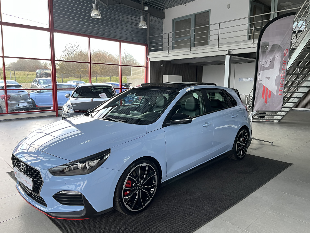 HYUNDAI I 30 N 2,0 T-GDI  275 PRFORMANCE GPS CAMERA APPLE CARPLAY KEYLESS PARK PILOT PACK HIVER  DIFFERENTIEL A GLISSERMENT REGULATEUR LIMITEUR FEUX LED EXCELLENT ETAT