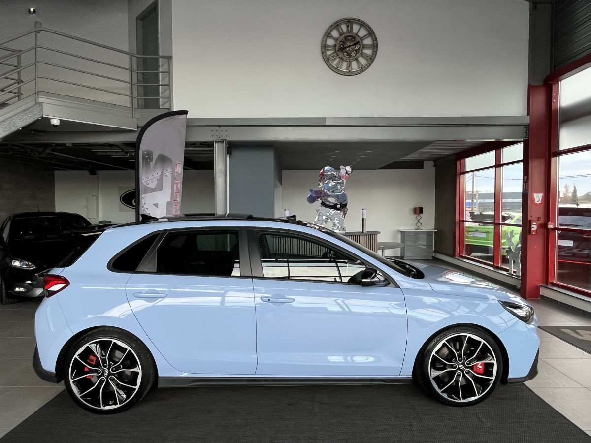HYUNDAI I 30 N 2,0 T-GDI  275 PRFORMANCE GPS CAMERA APPLE CARPLAY KEYLESS PARK PILOT PACK HIVER  DIFFERENTIEL A GLISSERMENT REGULATEUR LIMITEUR FEUX LED EXCELLENT ETAT