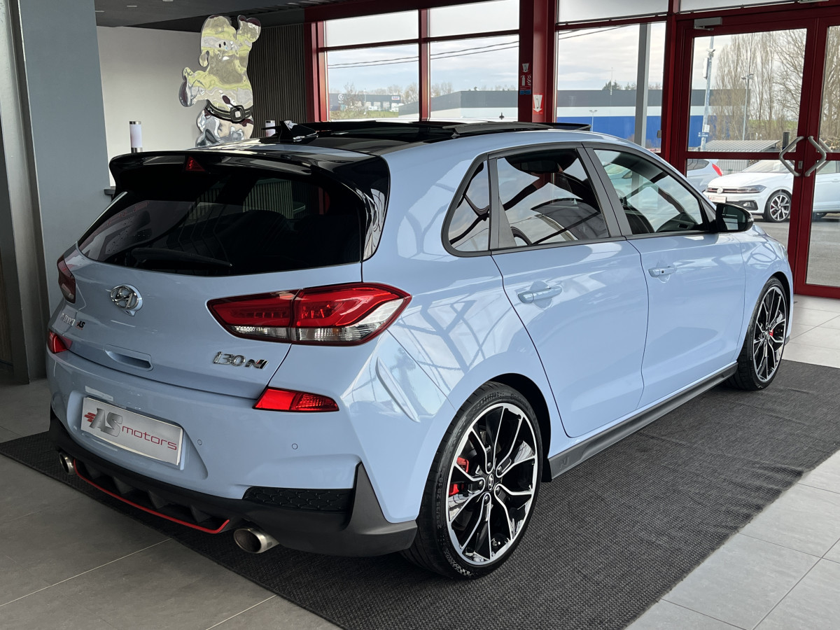 HYUNDAI I 30 N 2,0 T-GDI  275 PRFORMANCE GPS CAMERA APPLE CARPLAY KEYLESS PARK PILOT PACK HIVER  DIFFERENTIEL A GLISSERMENT REGULATEUR LIMITEUR FEUX LED EXCELLENT ETAT