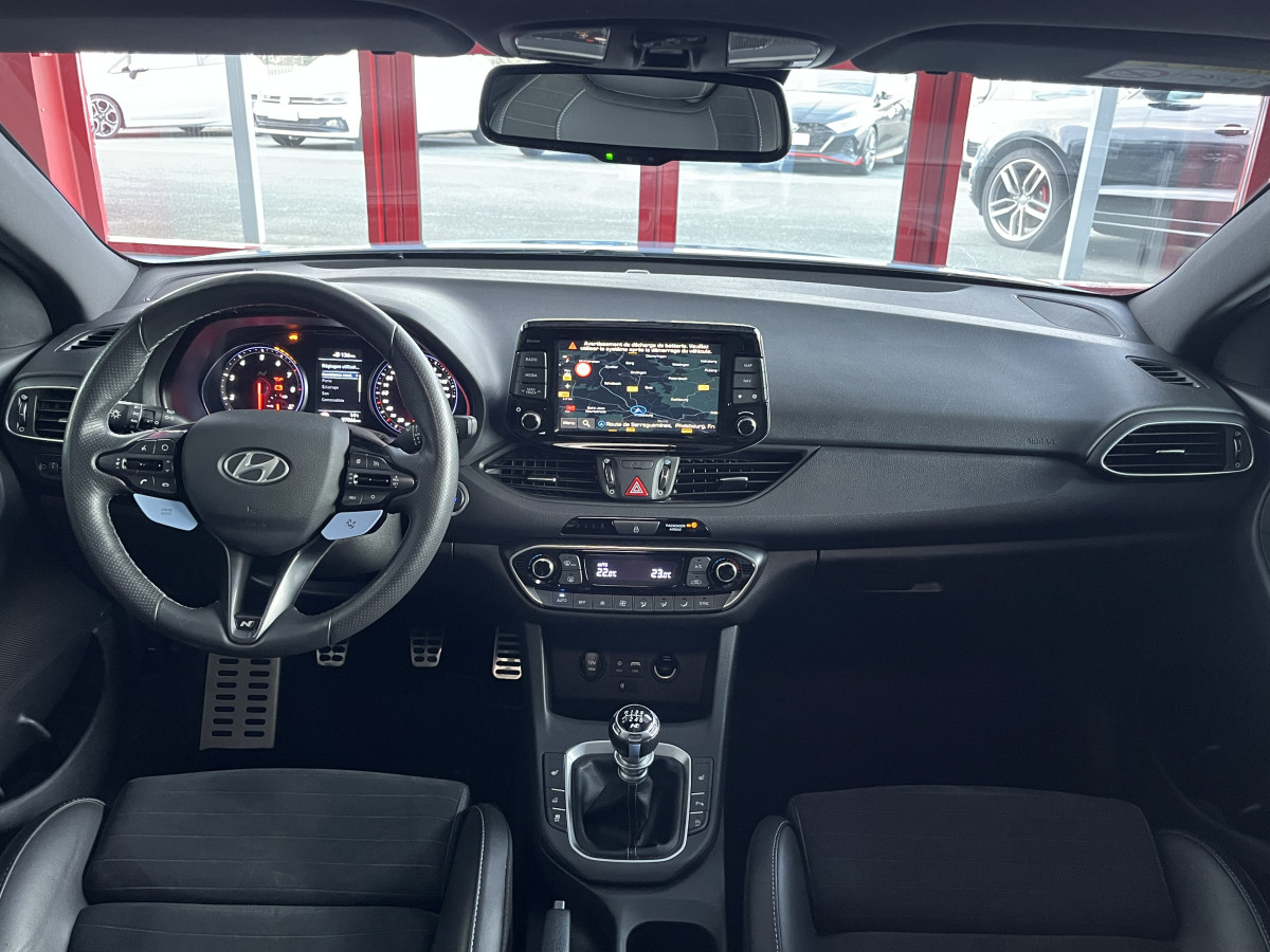 HYUNDAI I 30 N 2,0 T-GDI  275 PRFORMANCE GPS CAMERA APPLE CARPLAY KEYLESS PARK PILOT PACK HIVER  DIFFERENTIEL A GLISSERMENT REGULATEUR LIMITEUR FEUX LED EXCELLENT ETAT