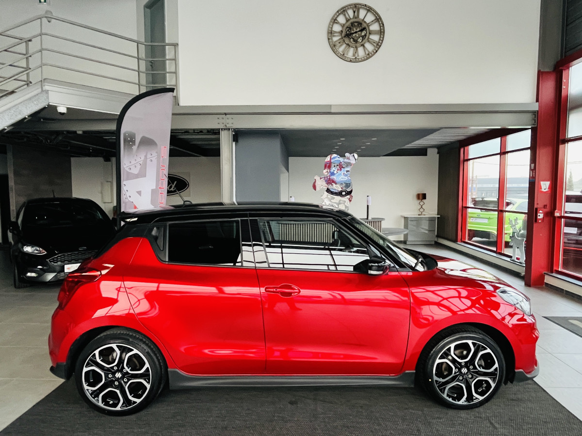 SUZUKI SWIFT SPORT 1,4 129 HYBRID GPS CAMERA FULL LED REGULATEUR LIMITEUR KEYLESS APPLE CARPLAY PARK PILOT EXCELLENT ETAT