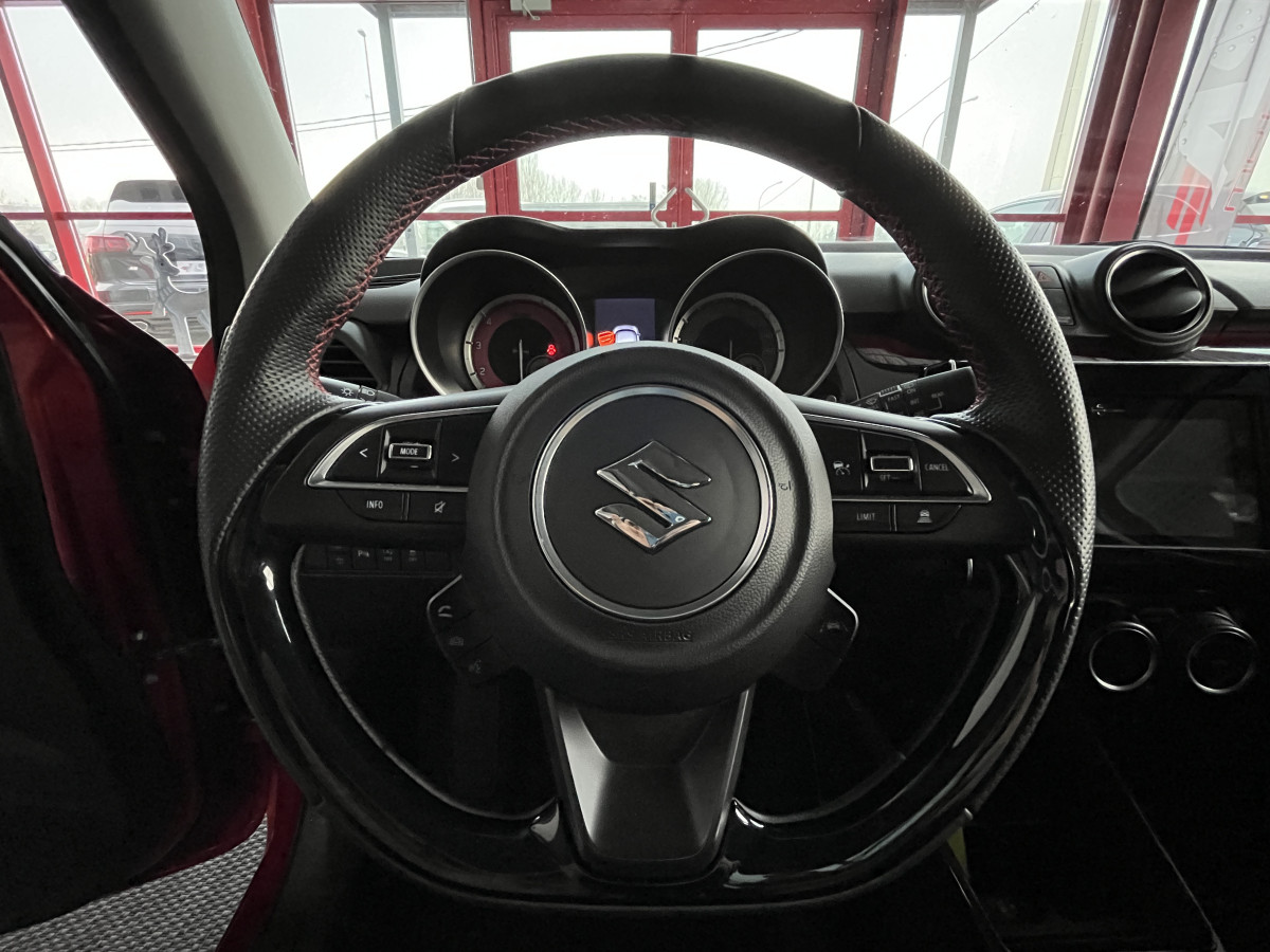 SUZUKI SWIFT SPORT 1,4 129 HYBRID GPS CAMERA FULL LED REGULATEUR LIMITEUR KEYLESS APPLE CARPLAY PARK PILOT EXCELLENT ETAT