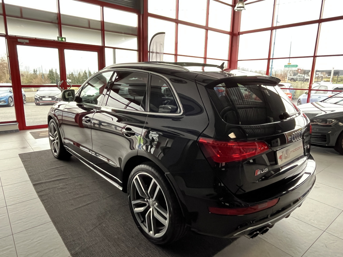 AUDI SQ5 3,0  TDI V6 326 COMPETITION BVA8 QUATTRO TOIT PANORAMIQUE ATTELAGE ELECTRIQUE GPS CAMERA HIFI B&O KEYLESS CARBON   REGULATEUR ADAPTATIF BI-XENON CHAUFFAGE ADDITIONNEL  PARK PILOT  DRIVE SELECT JANTE 21 FULL OPTIONS  EXCELLENT ETAT