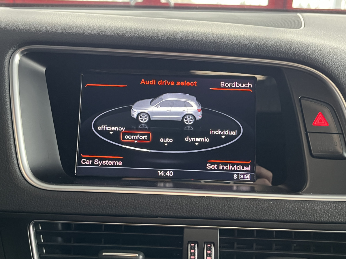 AUDI SQ5 3,0  TDI V6 326 COMPETITION BVA8 QUATTRO TOIT PANORAMIQUE ATTELAGE ELECTRIQUE GPS CAMERA HIFI B&O KEYLESS CARBON   REGULATEUR ADAPTATIF BI-XENON CHAUFFAGE ADDITIONNEL  PARK PILOT  DRIVE SELECT JANTE 21 FULL OPTIONS  EXCELLENT ETAT