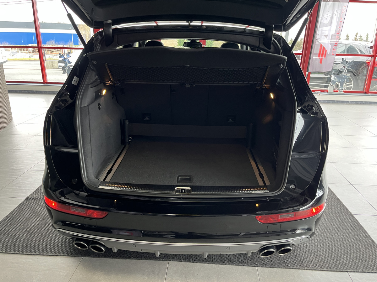 AUDI SQ5 3,0  TDI V6 326 COMPETITION BVA8 QUATTRO TOIT PANORAMIQUE ATTELAGE ELECTRIQUE GPS CAMERA HIFI B&O KEYLESS CARBON   REGULATEUR ADAPTATIF BI-XENON CHAUFFAGE ADDITIONNEL  PARK PILOT  DRIVE SELECT JANTE 21 FULL OPTIONS  EXCELLENT ETAT