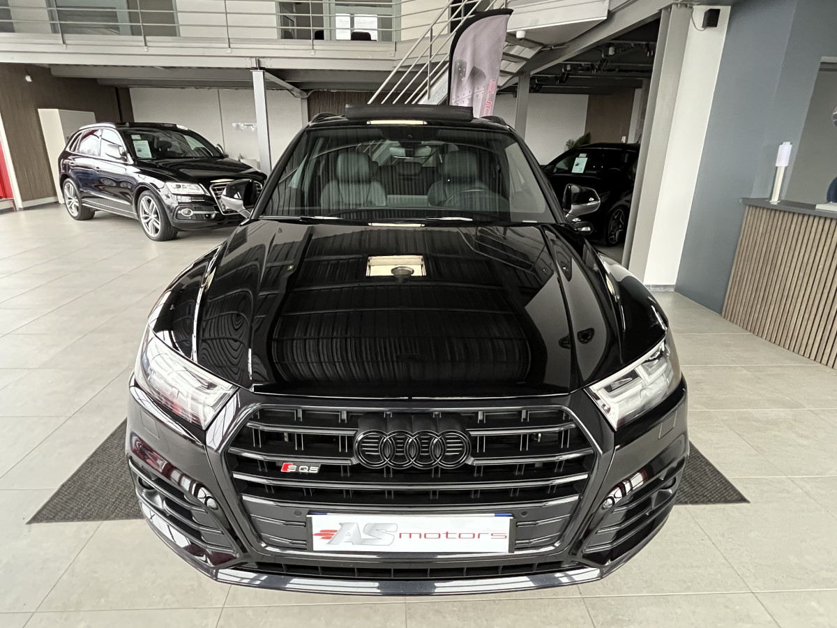 AUDI SQ5 3,0  TDI V6 347 BVA8 QUATTRO TOIT PANORAMIQUE OUVRANT  GPS CAMERA APPLE CARPLAY HIFI B&O KEYLESS  REGULATEUR ADAPTATIF FEUX MATRIX LED   PARK PILOT  DRIVE SELECT JANTE 21 FULL OPTIONS  EXCELLENT ETAT