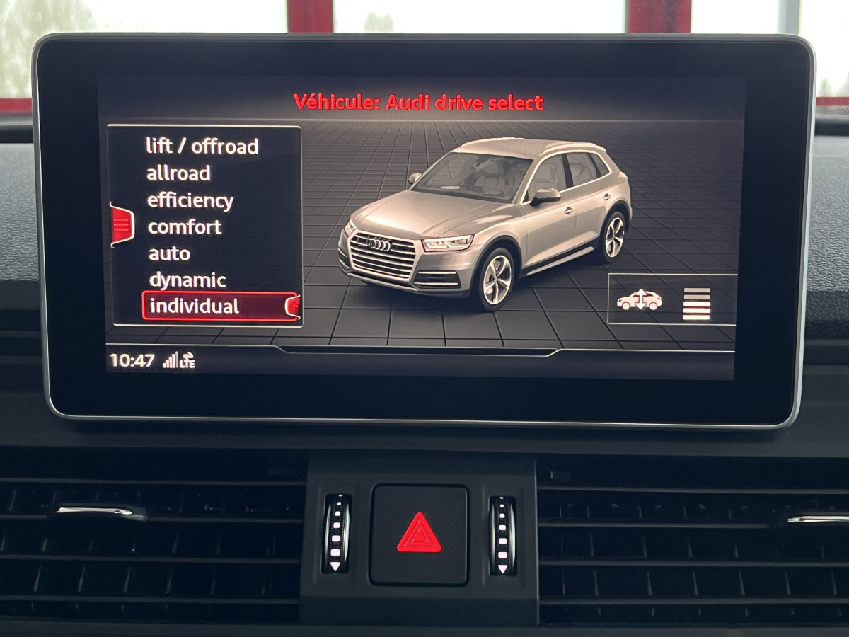 AUDI SQ5 3,0  TDI V6 347 BVA8 QUATTRO TOIT PANORAMIQUE OUVRANT  GPS CAMERA APPLE CARPLAY HIFI B&O KEYLESS  REGULATEUR ADAPTATIF FEUX MATRIX LED   PARK PILOT  DRIVE SELECT JANTE 21 FULL OPTIONS  EXCELLENT ETAT