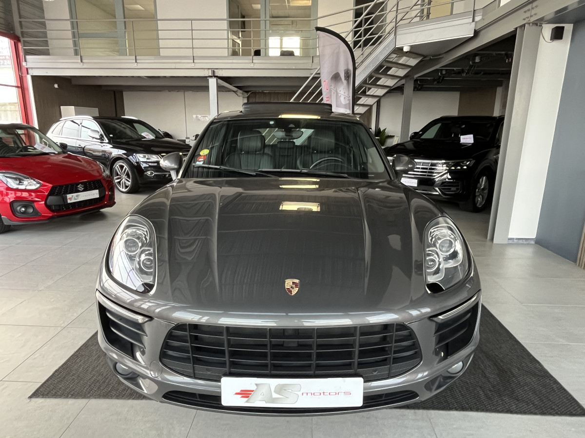 PORSCHE MACAN S DIESEL 3,0 V6 258 4X4 PDK TOIT PANORAMIQUE ATTELAGE GPS CAMERA PASM REGULATEUR HIFI BOSE BI-XENON PACK CHRONO SPORT