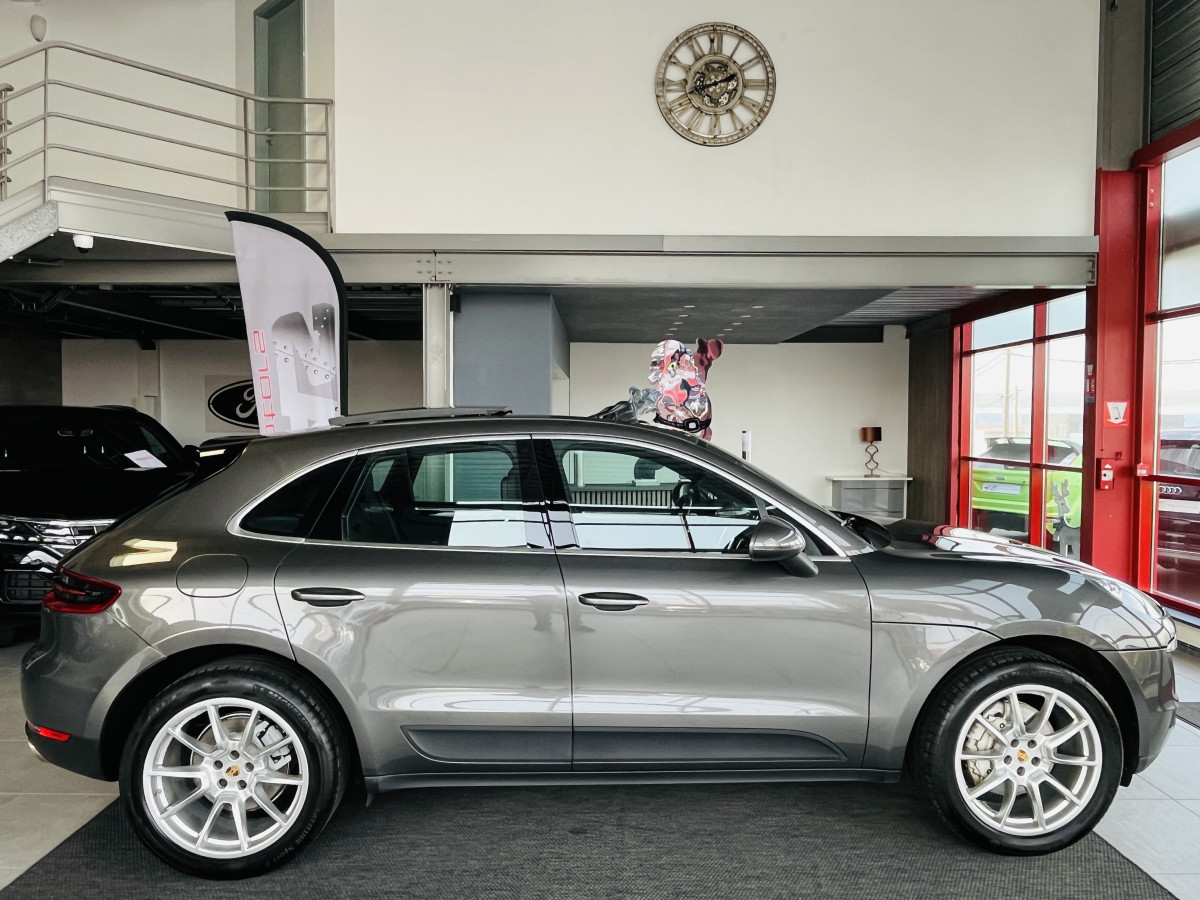 PORSCHE MACAN S DIESEL 3,0 V6 258 4X4 PDK TOIT PANORAMIQUE ATTELAGE GPS CAMERA PASM REGULATEUR HIFI BOSE BI-XENON PACK CHRONO SPORT