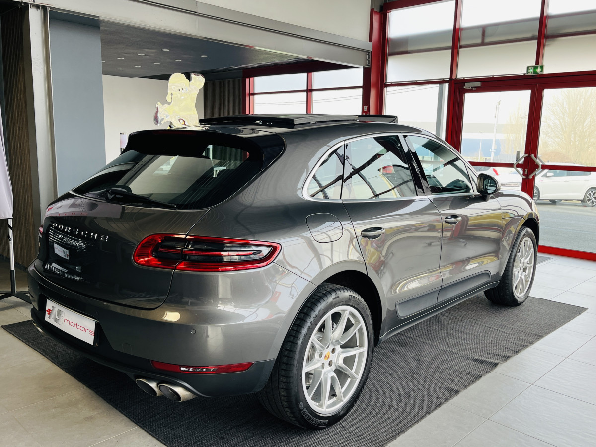 PORSCHE MACAN S DIESEL 3,0 V6 258 4X4 PDK TOIT PANORAMIQUE ATTELAGE GPS CAMERA PASM REGULATEUR HIFI BOSE BI-XENON PACK CHRONO SPORT
