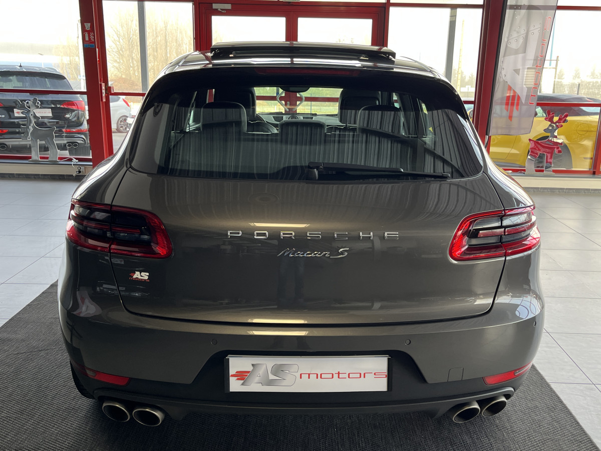 PORSCHE MACAN S DIESEL 3,0 V6 258 4X4 PDK TOIT PANORAMIQUE ATTELAGE GPS CAMERA PASM REGULATEUR HIFI BOSE BI-XENON PACK CHRONO SPORT