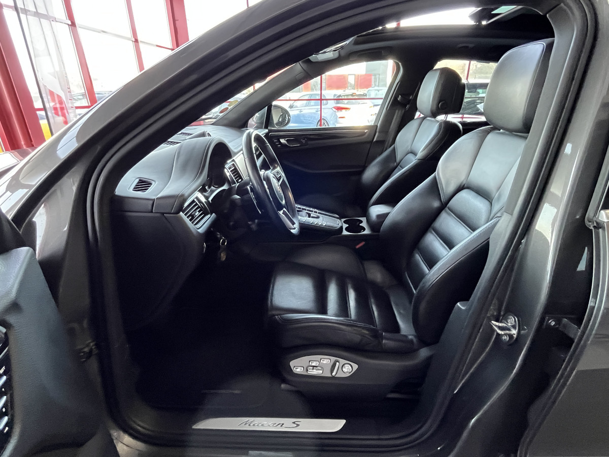 PORSCHE MACAN S DIESEL 3,0 V6 258 4X4 PDK TOIT PANORAMIQUE ATTELAGE GPS CAMERA PASM REGULATEUR HIFI BOSE BI-XENON PACK CHRONO SPORT