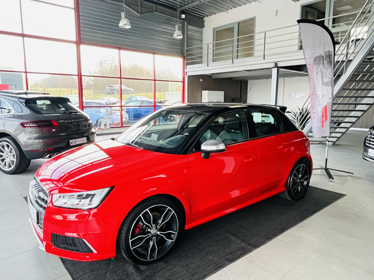 AUDI S1 SPORTBACK 2,0 TFSI  231 QUATTRO GPS KEYLESS  DRIVE SELECT JANTES ALU 18 BI-XENON REGULATEUR HIFI BOSE EXCELLENT ETAT