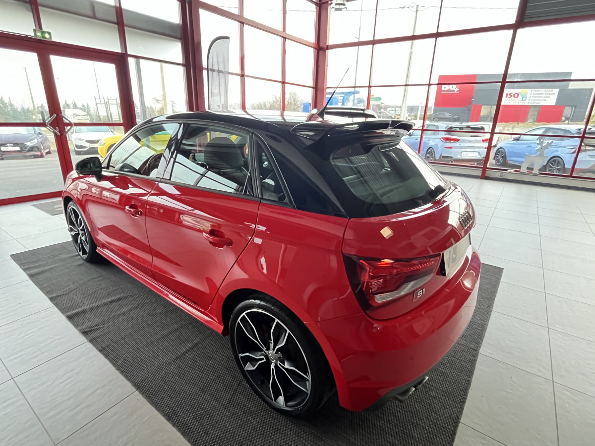 AUDI S1 SPORTBACK 2,0 TFSI  231 QUATTRO GPS KEYLESS  DRIVE SELECT JANTES ALU 18 BI-XENON REGULATEUR HIFI BOSE EXCELLENT ETAT