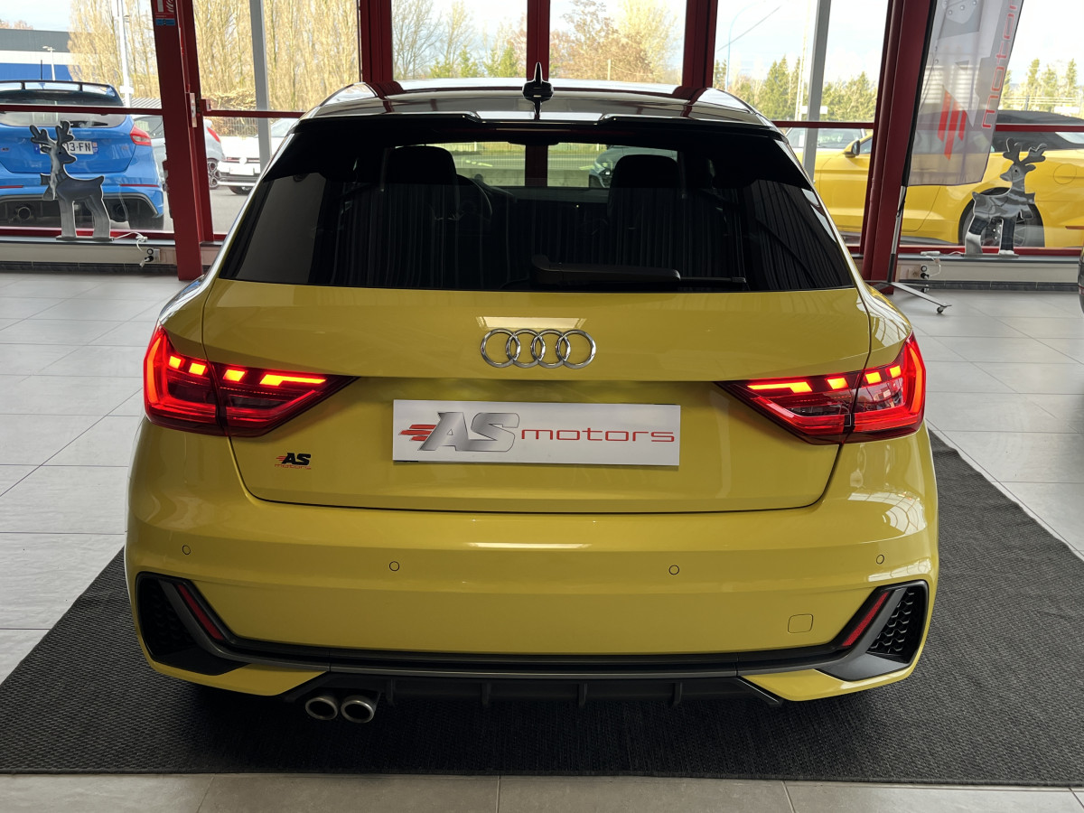 AUDI A1 SPORTBACK  40 TFSI 2,0  200  FULL S-LINE S-TRONIC 6  GPS ANDROID APPLE CARPLAY KEYLESS FULL LED REGULATEUR ADAPTATIF LIMITEUR  DRIVE SELECT DIGITAL HIFI B&O COCKPIT PARK PILOT JANTES ALU 18  EXCELLENT ETAT