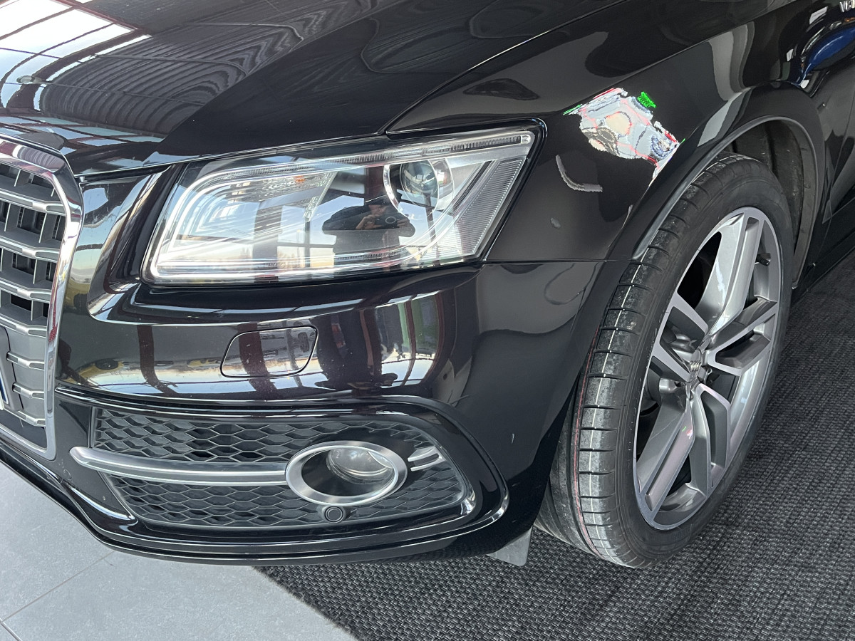 AUDI SQ5 3,0  TDI V6 326 COMPETITION BVA8 QUATTRO TOIT PANORAMIQUE ATTELAGE ELECTRIQUE GPS CAMERA HIFI B&O KEYLESS  REGULATEUR ADAPTATIF BI-XENON  PARK PILOT  DRIVE SELECT JANTE 21 FULL OPTIONS  EXCELLENT ETAT