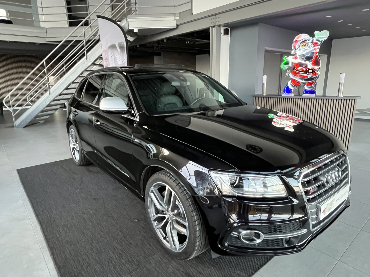 AUDI SQ5 3,0  TDI V6 326 COMPETITION BVA8 QUATTRO TOIT PANORAMIQUE ATTELAGE ELECTRIQUE GPS CAMERA HIFI B&O KEYLESS  REGULATEUR ADAPTATIF BI-XENON  PARK PILOT  DRIVE SELECT JANTE 21 FULL OPTIONS  EXCELLENT ETAT
